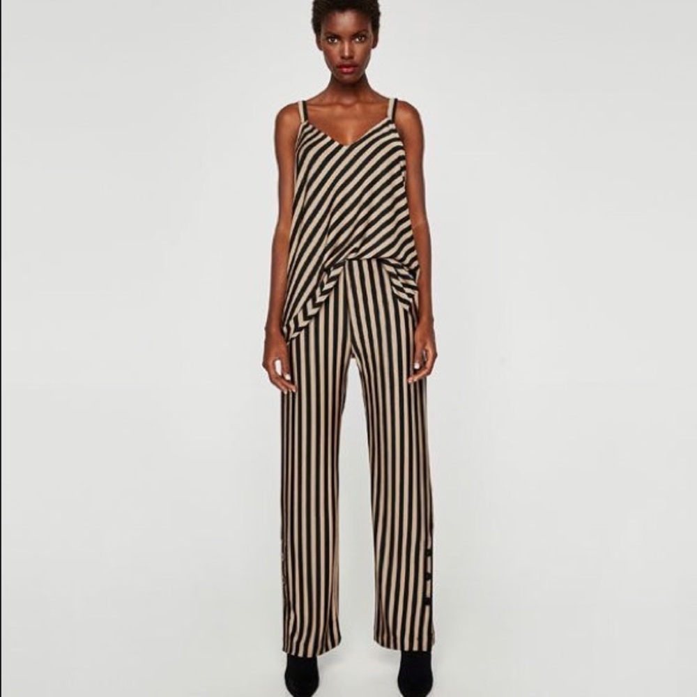 Zara stripe pant set